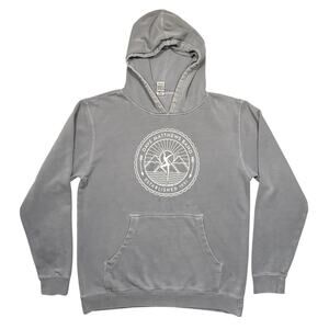 Dave Matthews Band DMB Fire Dancer Sunrise Mountains Gray Hoodie Mens Medium